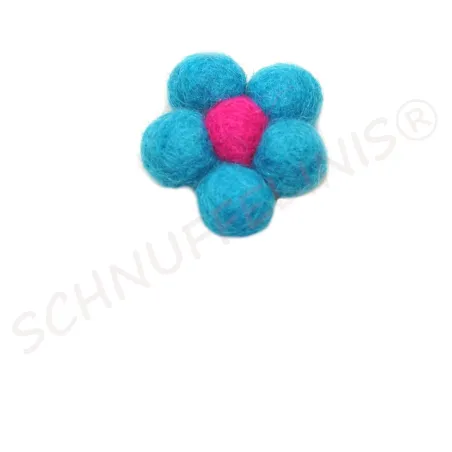 Felt flowers, felt ornaments,