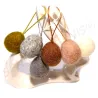 uova di Pasqua colorate in feltro, mix colorato uova, Montessori uova