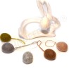 Felt eggs with hanger Schnuffelinis