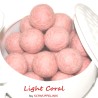 Felt balls 4 sizes mix pink shades