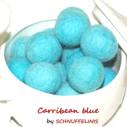 Filzkugeln mix, 3 verschiedene Grössen in einem Set, Dein Farbmix