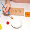 Tableau numérique en bois de 1 à 10