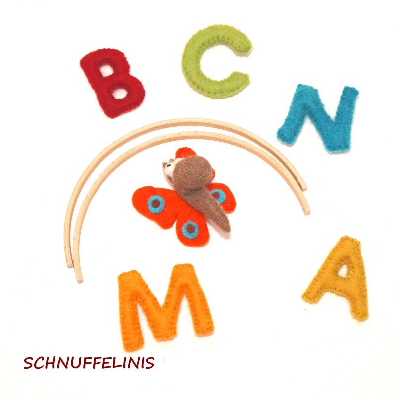 Baby Mobile Aufhängung Halbbogen 21cm & 25cm