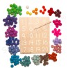Alphabet pocket board