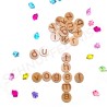 Buchstaben Holzlegeblättchen Alphabet Montessori