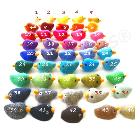 birthday ring plugs, are decorative in the annual ring, felt plugs