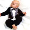 Baby Taufanzug Einteiler, Body Taufanzug Neugeborene, Baby Taufe