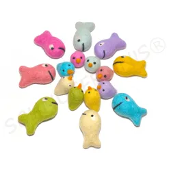 Filzkugeln pastell, Sanfte Farbtöne Regenbogen, Montessori Baby Mobile