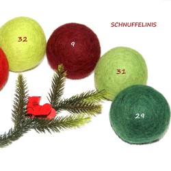 Filzkugeln 6cm XXL Filzbälle