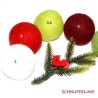 Filzkugeln 6cm XXL Filzbälle