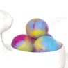 palline di feltro marmorizzate fatte a mano, Palliene di multicolore