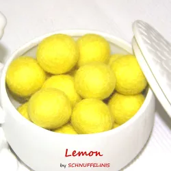 copy of Felt balls - 03 lemon