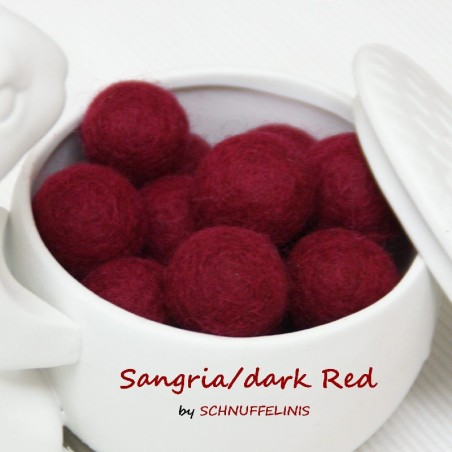 Felt balls 4cm/1,57"
