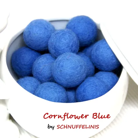Filzkugeln 4cm, Wolle Pompoms, Schmuckperlen, Montessori Baby Mobile