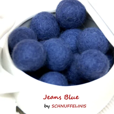 Filzkugeln 4cm, Wolle Pompoms, Schmuckperlen, Montessori Baby Mobile