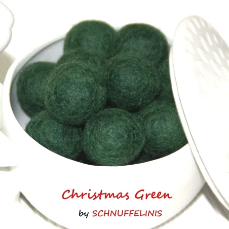 Filzkugeln 4cm, Wolle Pompoms, Schmuckperlen, Montessori Baby Mobile