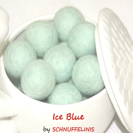 Filzkugeln 4cm, Wolle Pompoms, Schmuckperlen, Montessori Baby Mobile