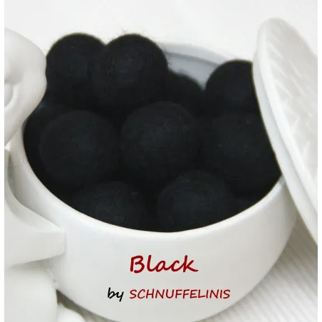 Filzkugeln 4cm, Wolle Pompoms, Schmuckperlen, Montessori Baby Mobile