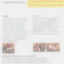 DIY + Tutorial PDF - Anleitungen FREE Filzkugeln Osterküken