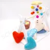 Miniature baby tomte cradle, Doll cradle, baby cradle with carpet