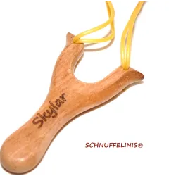 Wooden slingshot without felt balls, stocking stuffers slingshot