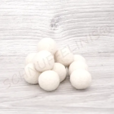 Gomitoli di feltro, Le palle di feltro