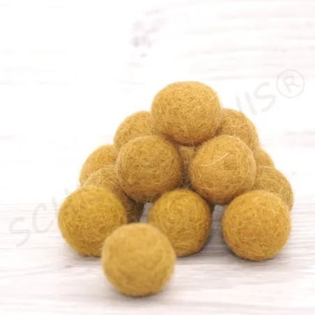 Gomitoli di feltro, Le palle di feltro