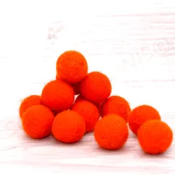 Felt balls 1cm-2,5cm