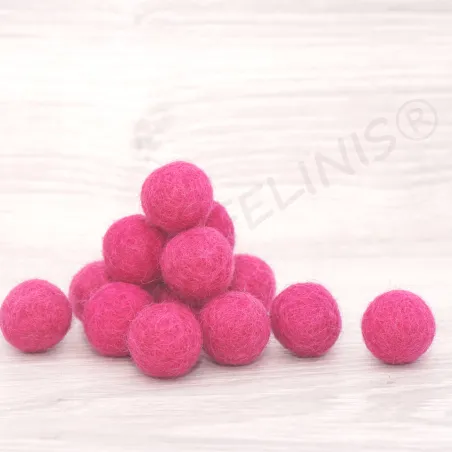 Filz Filzkugeln, Wolle Pompoms, Schmuckperlen, Montessori Baby Mobile