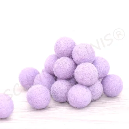 felt balls, wool beads, felt balls baby mobile, felt beads Waldorf
