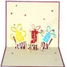 Regali di compleanno 3D, involucro soldi adolescenti,