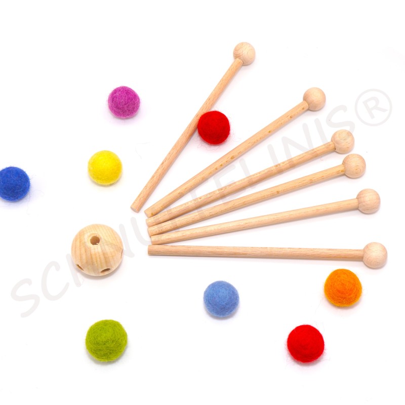 Holzstern Baby Mobile Aufhänger 30cm