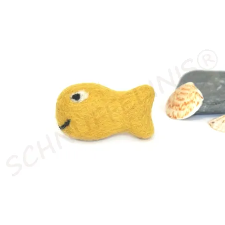 Filz Fische Stecker Geburtstagsringe, Fische Jahresring Holzstecker