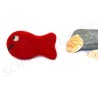 birthday ring plugs fish, funny felt fishes, happy felt fish plug