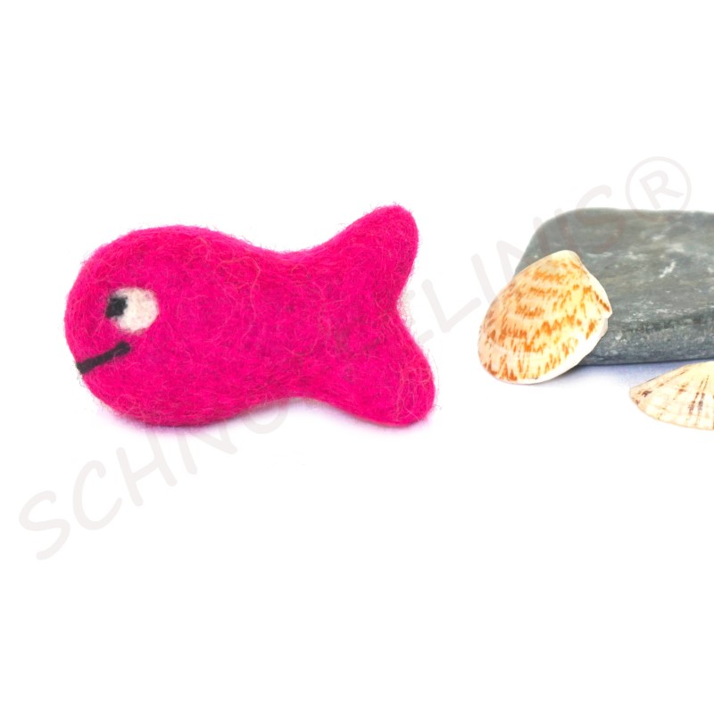 felt fish Birthday ring plug Grimms
