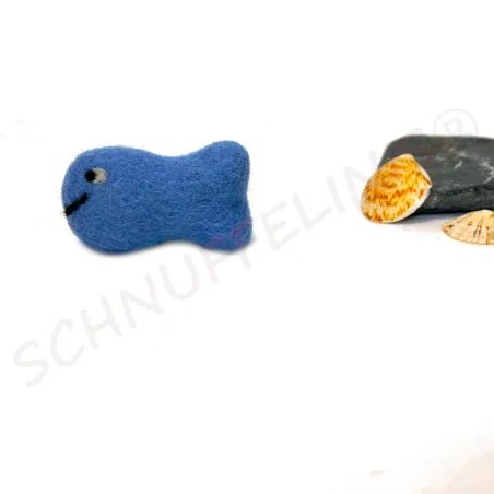 Filz Fische Stecker Geburtstagsringe, Fische Jahresring Holzstecker