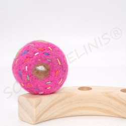Motivstecker Donuts Geburtstagsring 5er set