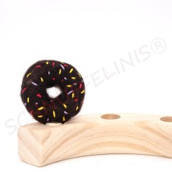 Birthday ring plug donuts