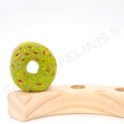 Geburtstagsringe Stecker Donuts, Filzstecker für Holzringe, Filz Deko