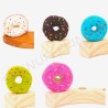 Birthday ring plug donuts