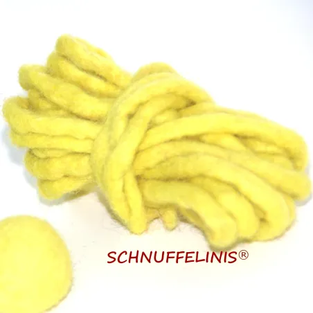 felt cord, baby mobile supply, felt balls, cords