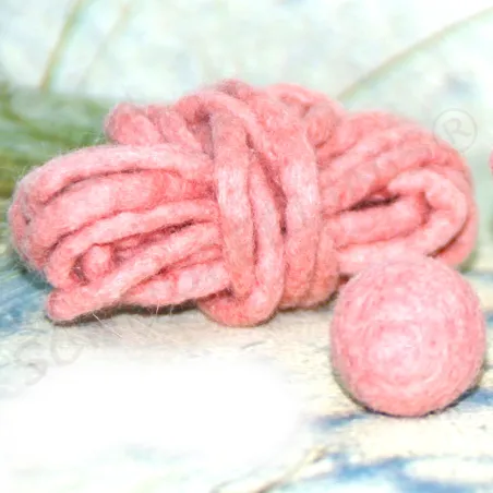 felt cord, baby mobile supply, felt balls, cords