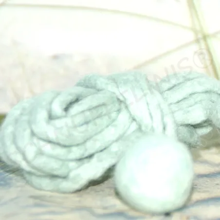 felt cord, baby mobile supply, felt balls, cords