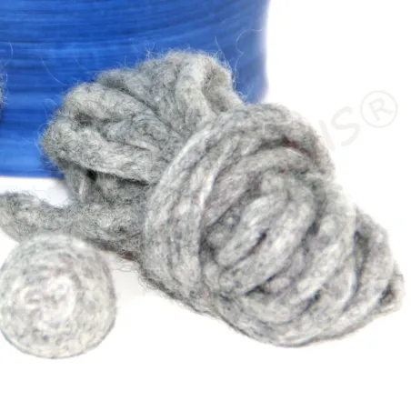 felt cord, baby mobile supply, felt balls, cords