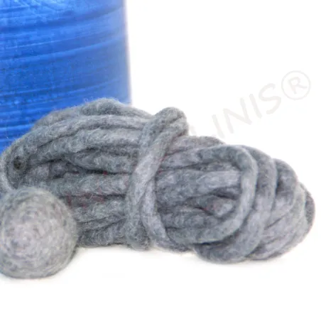 felt cord, baby mobile supply, felt balls, cords