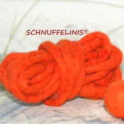 Filzschnur dick - 07 orange