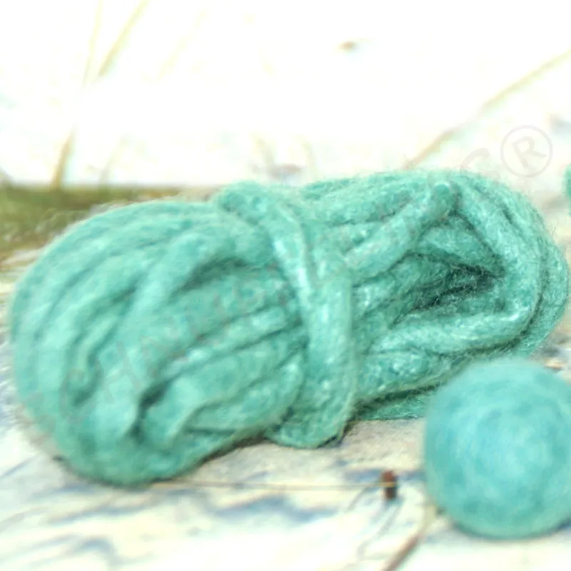 felt cord, felt supplies, Baby felt items, felt balls, Schnuffelinis