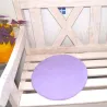 Set di cuscini di seduta color pastello, Set di 5 cuscini rotondi