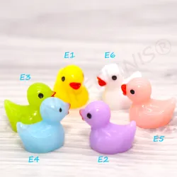 6er Set Gnome bath ducks, decorative gnomes, bathing ducks miniature