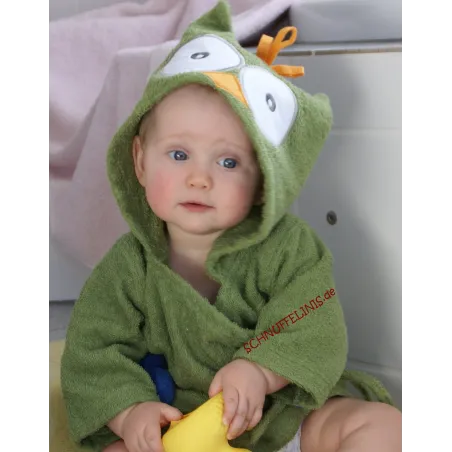 bath robe, owl robe, bath robes toddler, Owl bathrobe baby